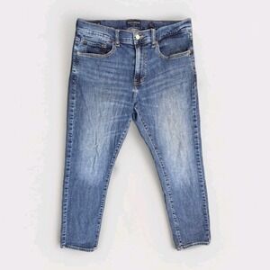Lucky Brand 412 Athletic Slim Mens Blue Medium Wash Denim Jeans 32x30